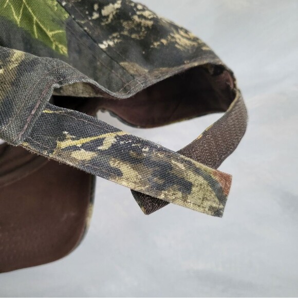 Vintage Rayovac Mossy Oak Camoflauge Velcro Back Baseball Cap - Picture 8 of 10